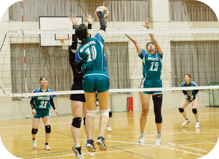 女子バレーボール部
