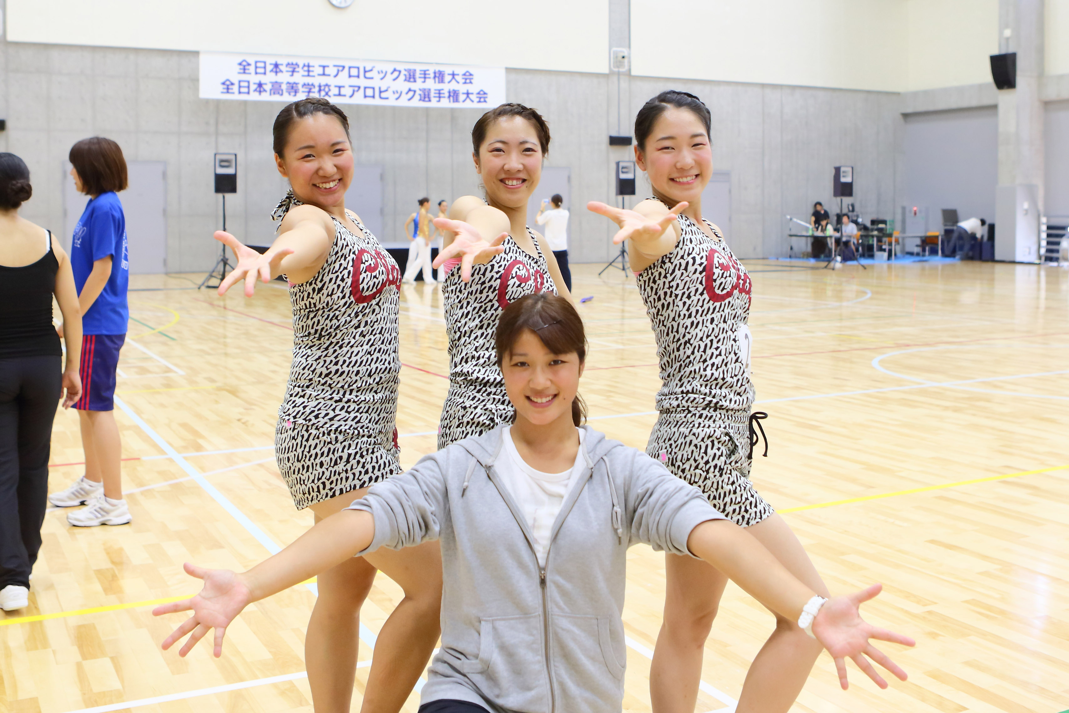 エアロビクス部 マリリンズ インカレ出場 武蔵丘短期大学